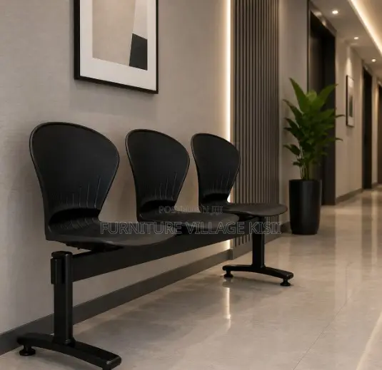 Modern Office Reception Waiting Bench- Propylene