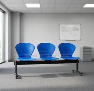 Modern Office Reception Waiting Bench- Propylene