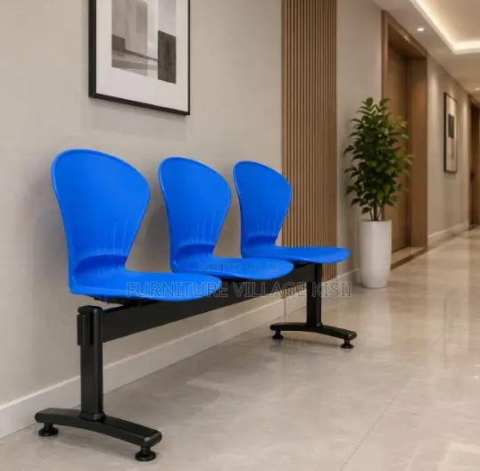 Modern Office Reception Waiting Bench- Propylene
