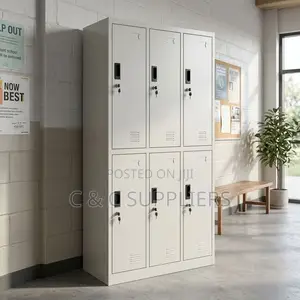6-Door's Metal Gym Cabinet