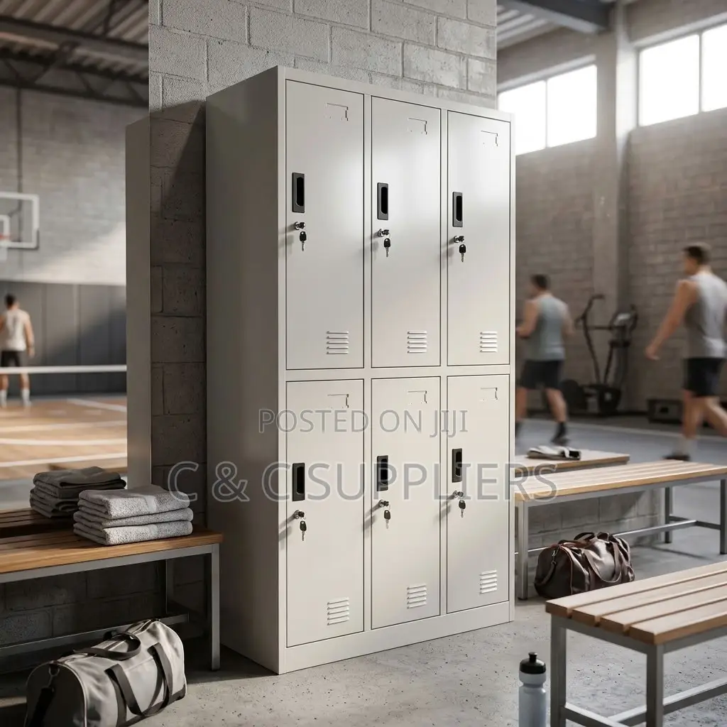 6-Door's Metal Gym Cabinet