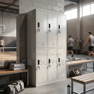 6-Door's Metal Gym Cabinet