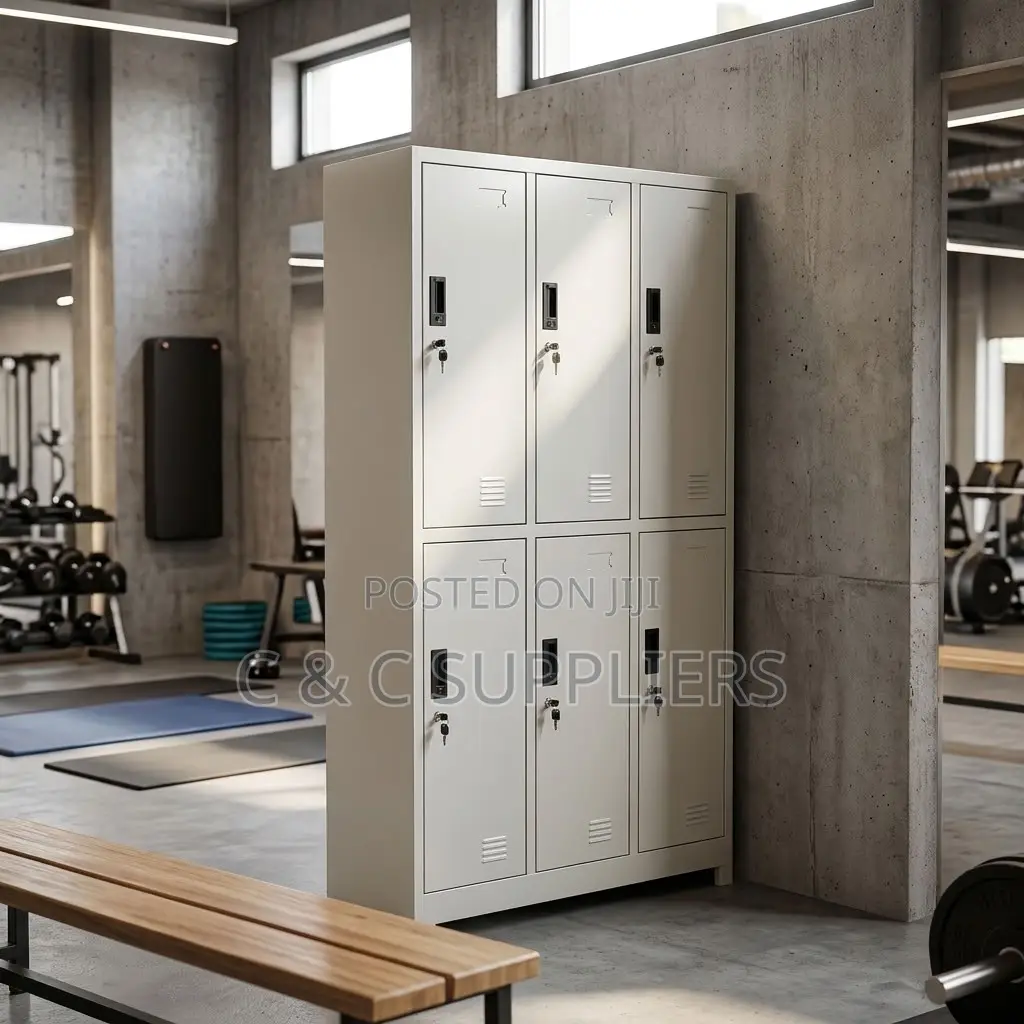 6-Door's Metal Gym Cabinet