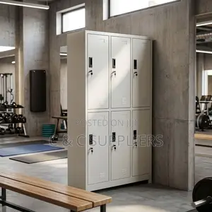 6-Door's Metal Gym Cabinet