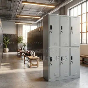 6-Door's Metal Gym Cabinet