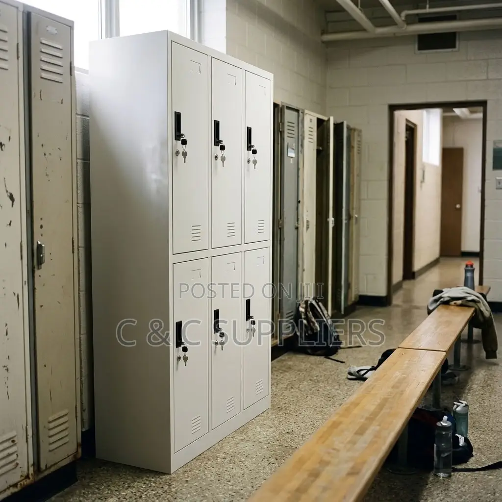 6-Door's Metal Gym Cabinet