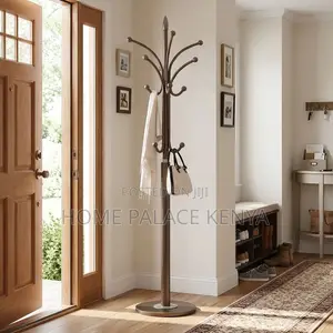 Bedroom Hanger; 180cm High Metallic Bag Hanger