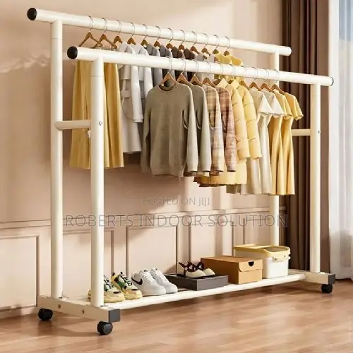 Double Rod Clothes Rack