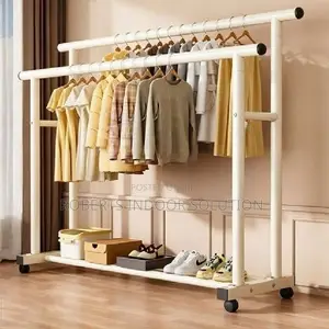 Double Rod Clothes Rack