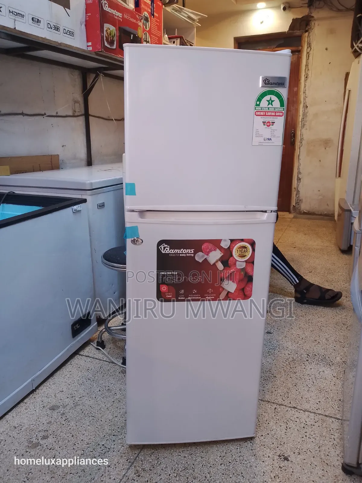 Ramtons Top Freezer Refrigerator
