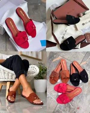Loro Pianna Slip on Sandals