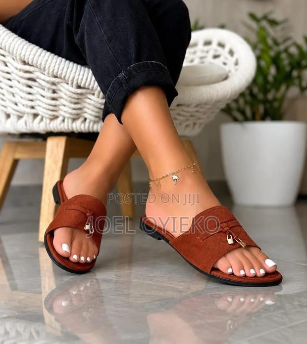 Loro Pianna Slip on Sandals - thumbnail 2
