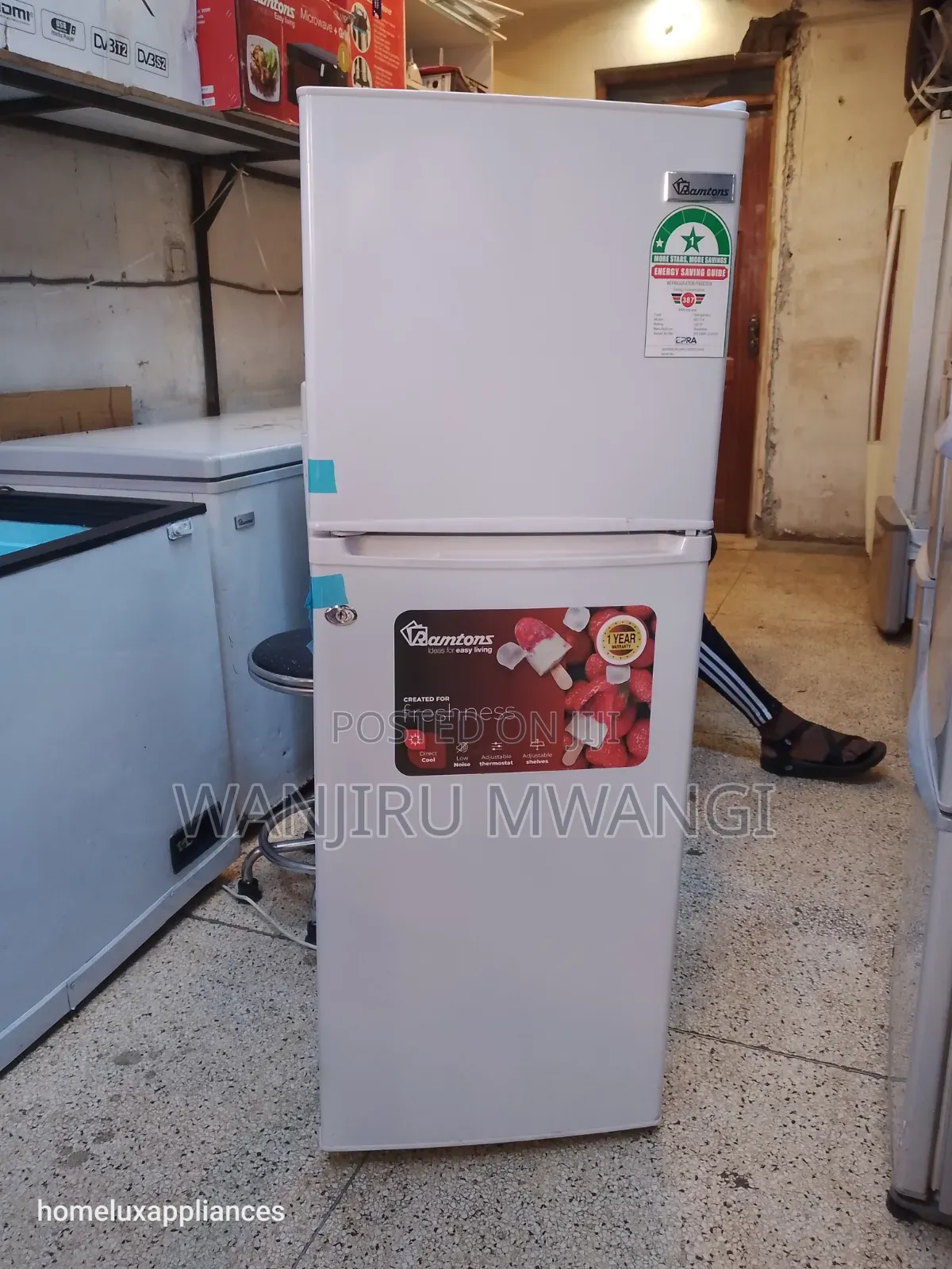 Ramtons Top Freezer Refrigerator