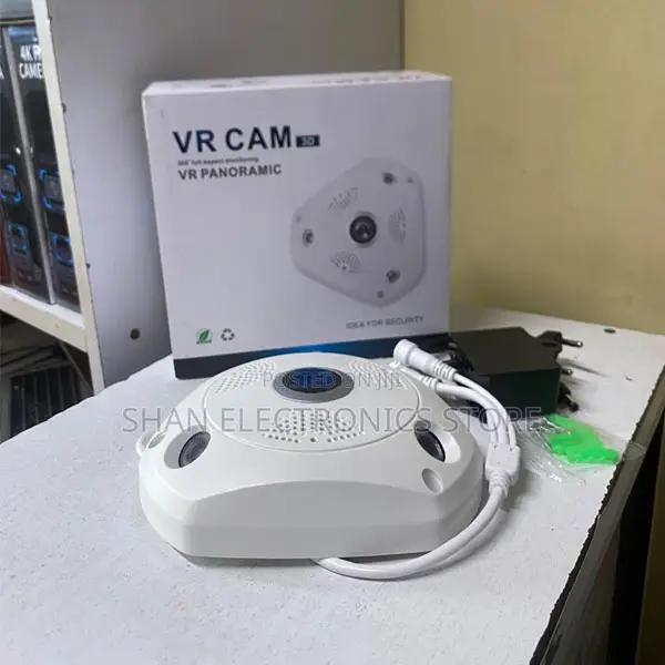 Smart Panoramic Camera With VR Fisheye Viewing Technology