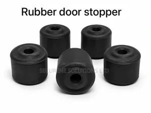 Black Cylindrical Rubber Door Stopper or Vibration Isolation Foot Pad