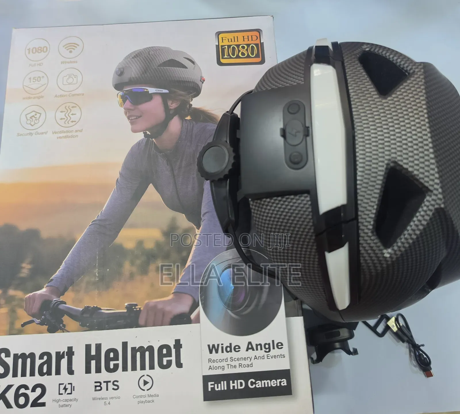 K62 Smart Bike Helmet With Camera