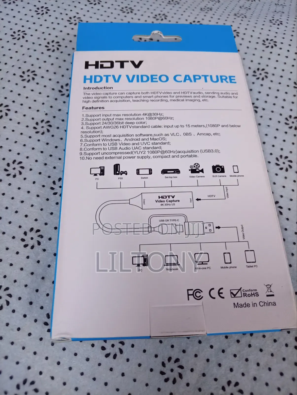 30hz USB C/USB HDMI Video Capture