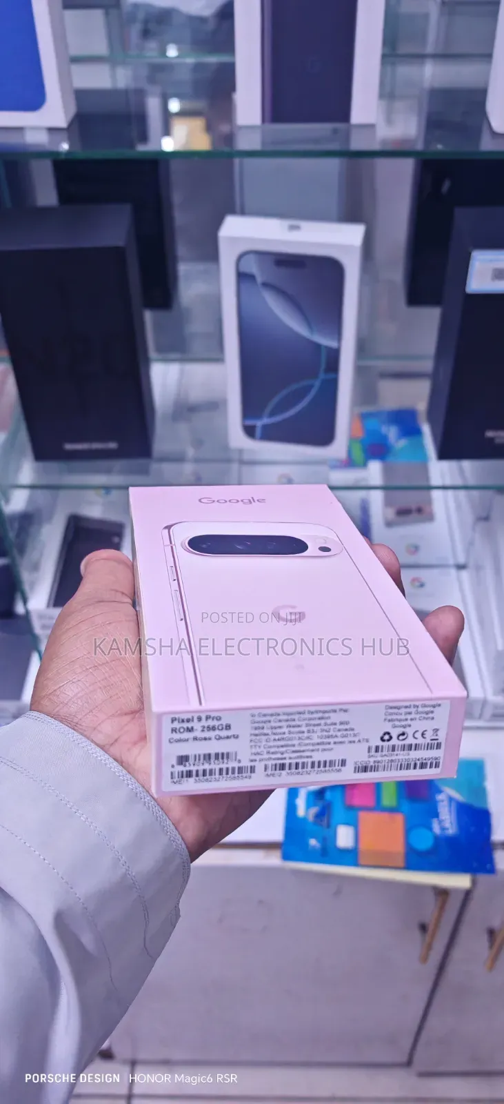 New Google Pixel 9 Pro 256 GB Pink