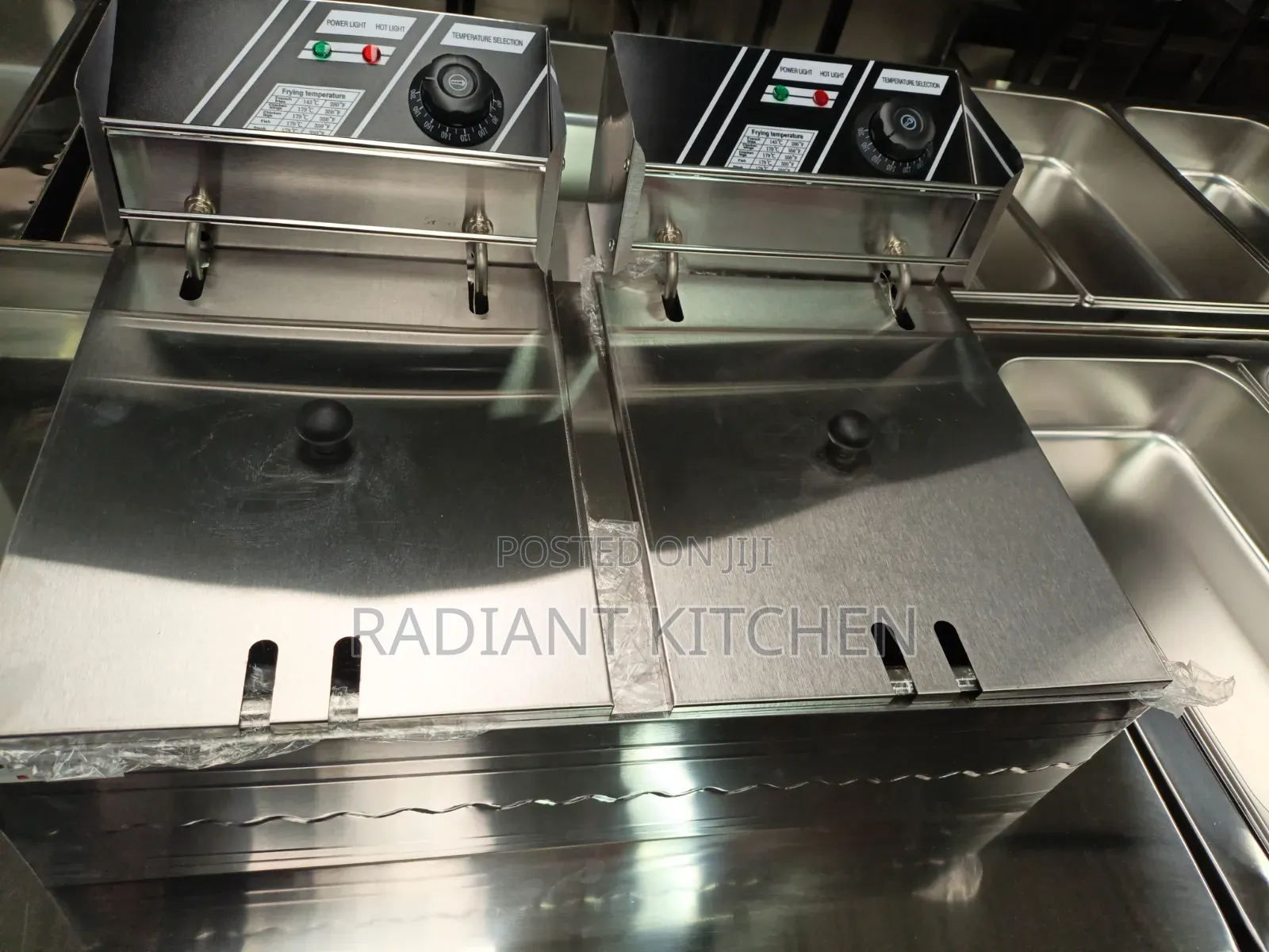 Imported Double Fryer (Gas)