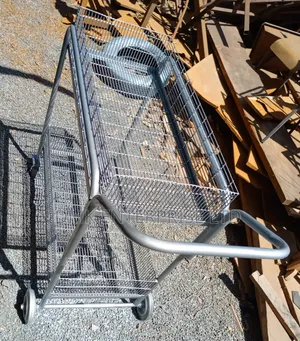 Perforated Food Trolley Used in Restaurant