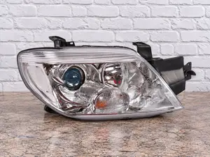 Depo Head Lamp / Head Light Mitsubishi Outlander 2005 - 2006 Clear