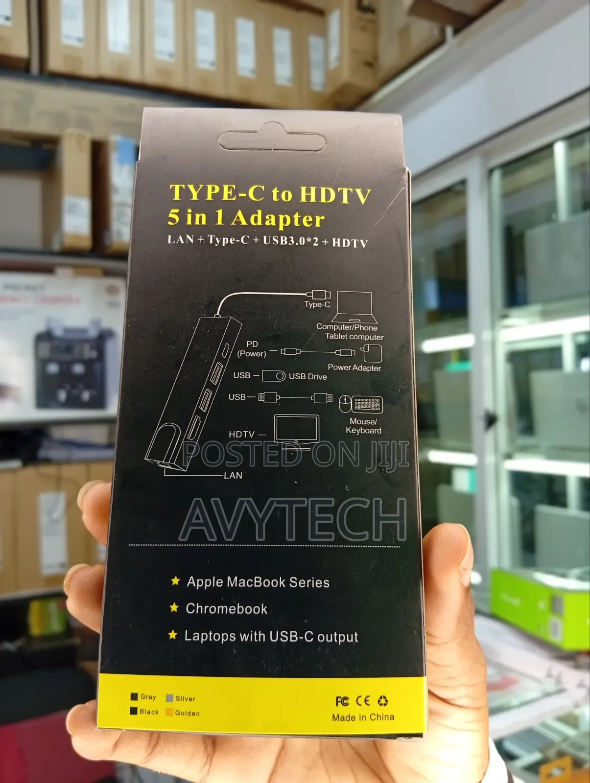 TYPE - C to HDTV 5 in 1