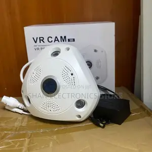 Wide View Fisheye Camera With Wireless Indoor Surveillance