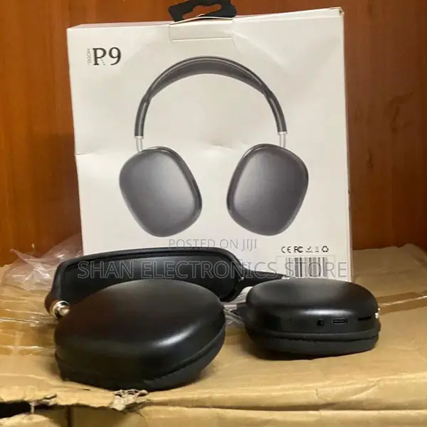 Stylish P9 Bluetooth Headphones With Portable Foldable Design