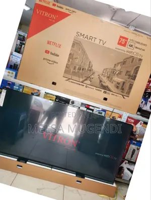 Vitron 75 Inch Smart WebOS TV – Big Screen Entertainment