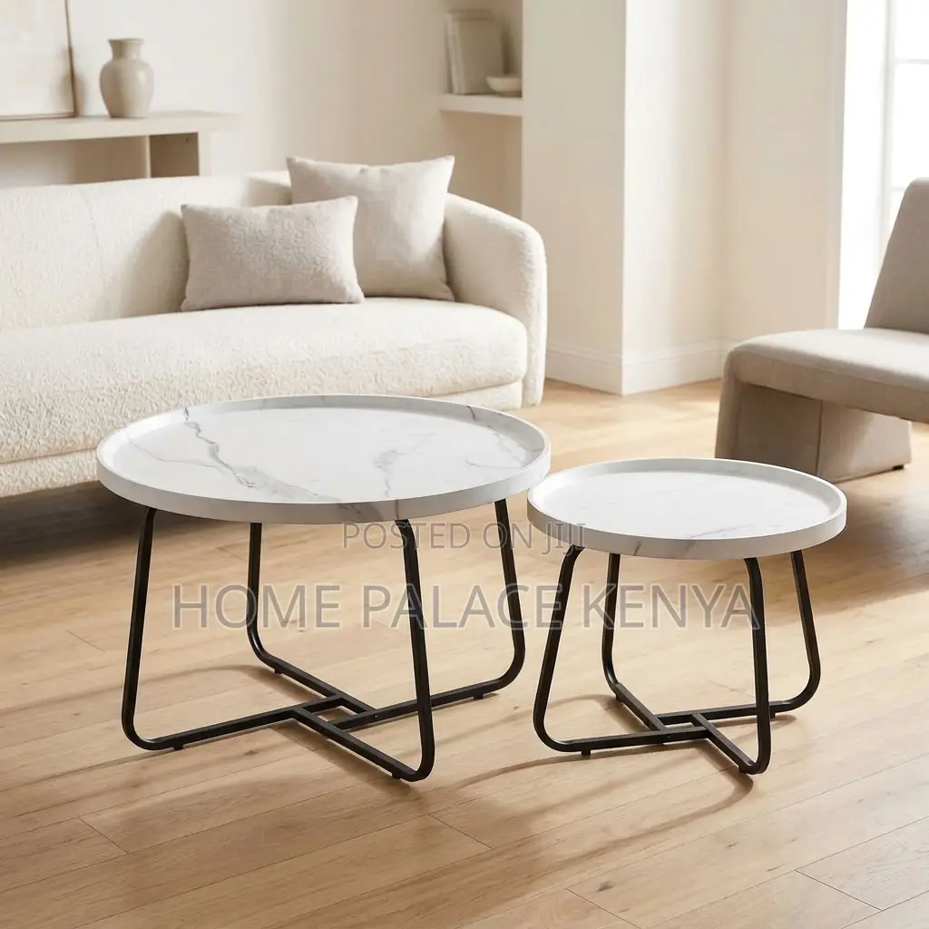 Home Coffee Table; MDF Nesting Table Set