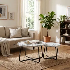 Home Coffee Table; MDF Nesting Table Set