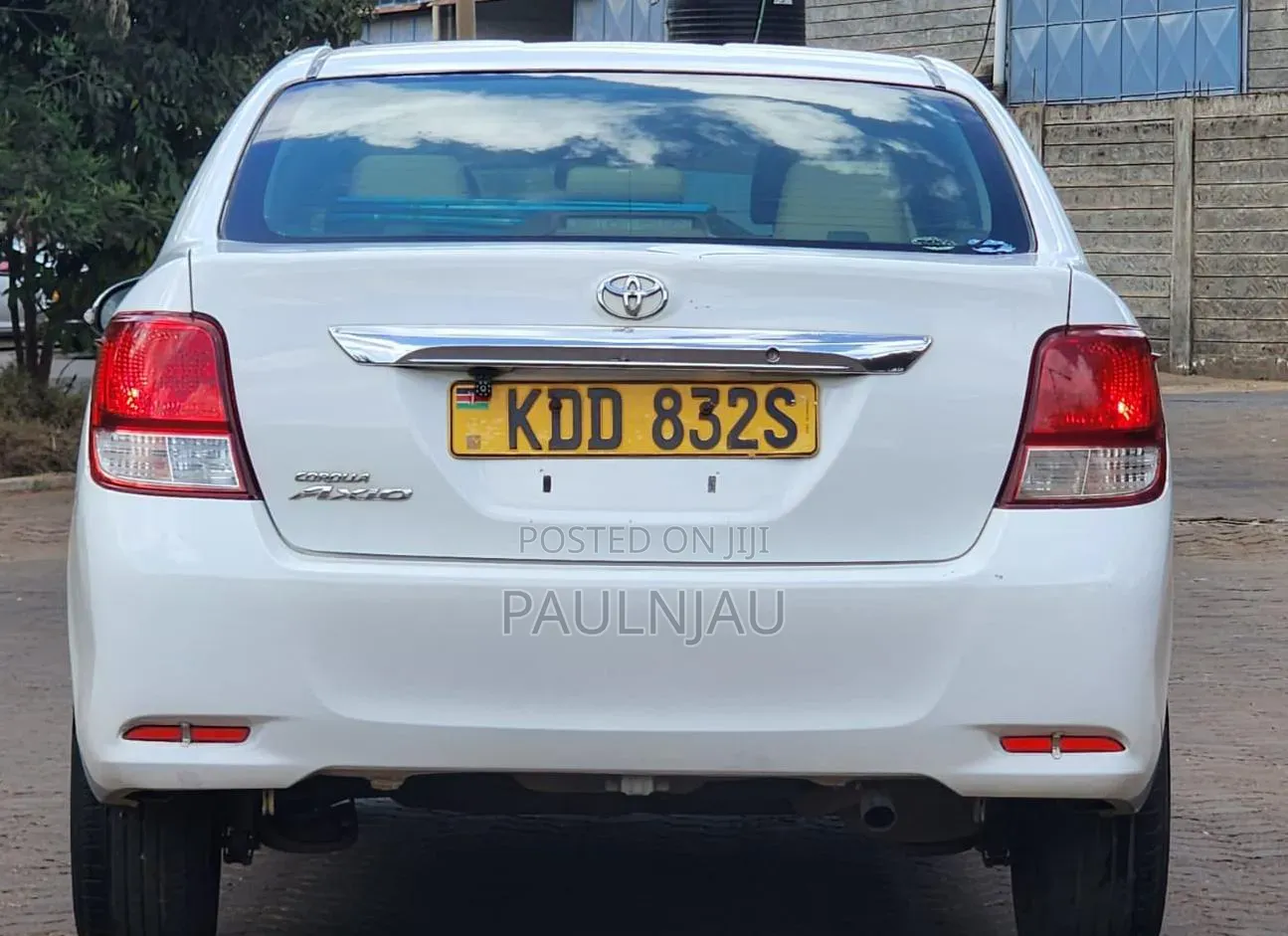 Toyota Axio 2014 White