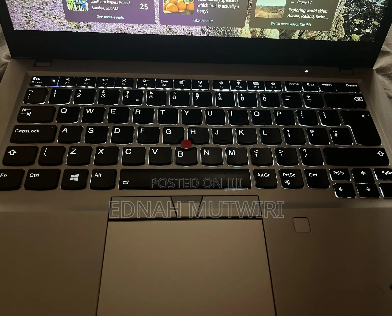 Laptop Lenovo ThinkPad T490s 8GB Intel Core i5 SSD 256GB