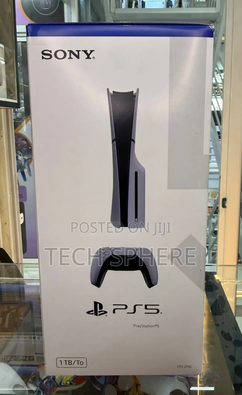 Virgin PS5 Slim Disk Plus One Pad and All Cables