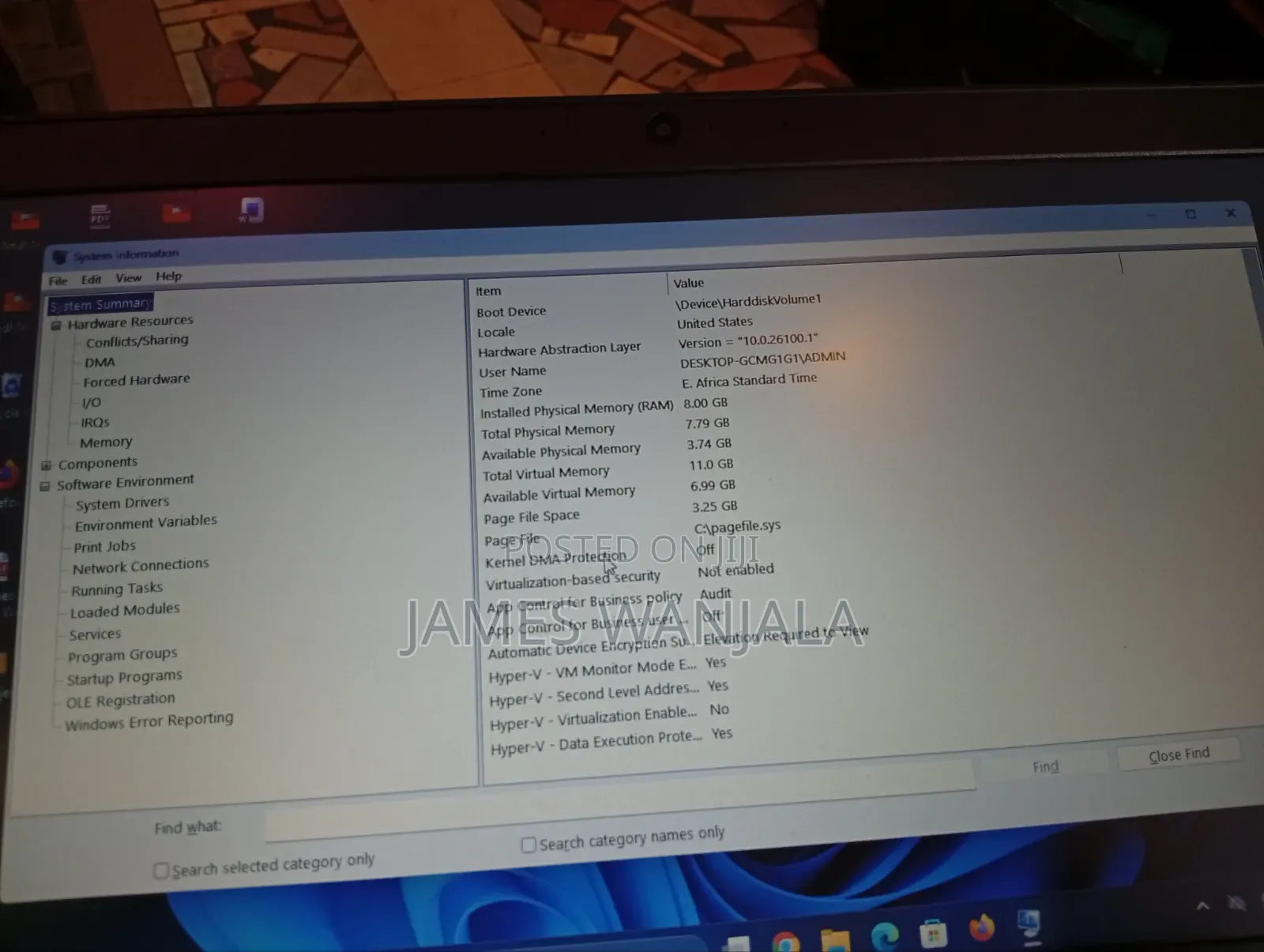 Laptop Lenovo 8GB Intel Core i5 SSD 256GB