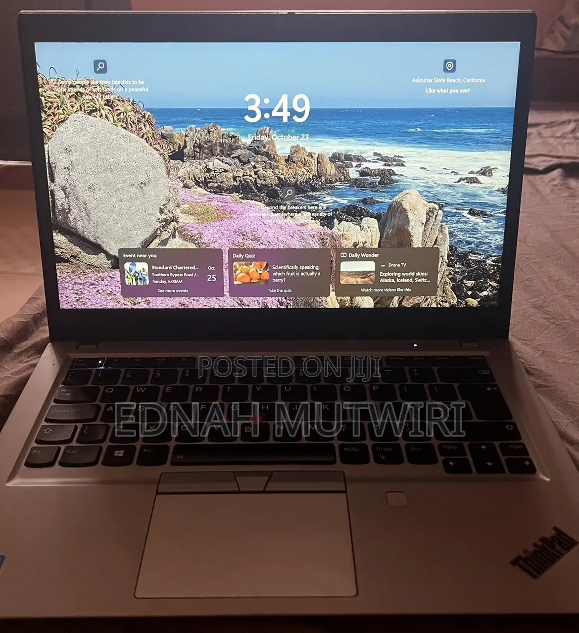 Laptop Lenovo ThinkPad T490s 8GB Intel Core i5 SSD 256GB