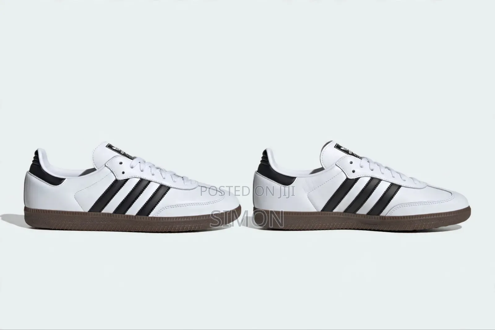 Samba Double Sole (White ) and Single Sole (Black)