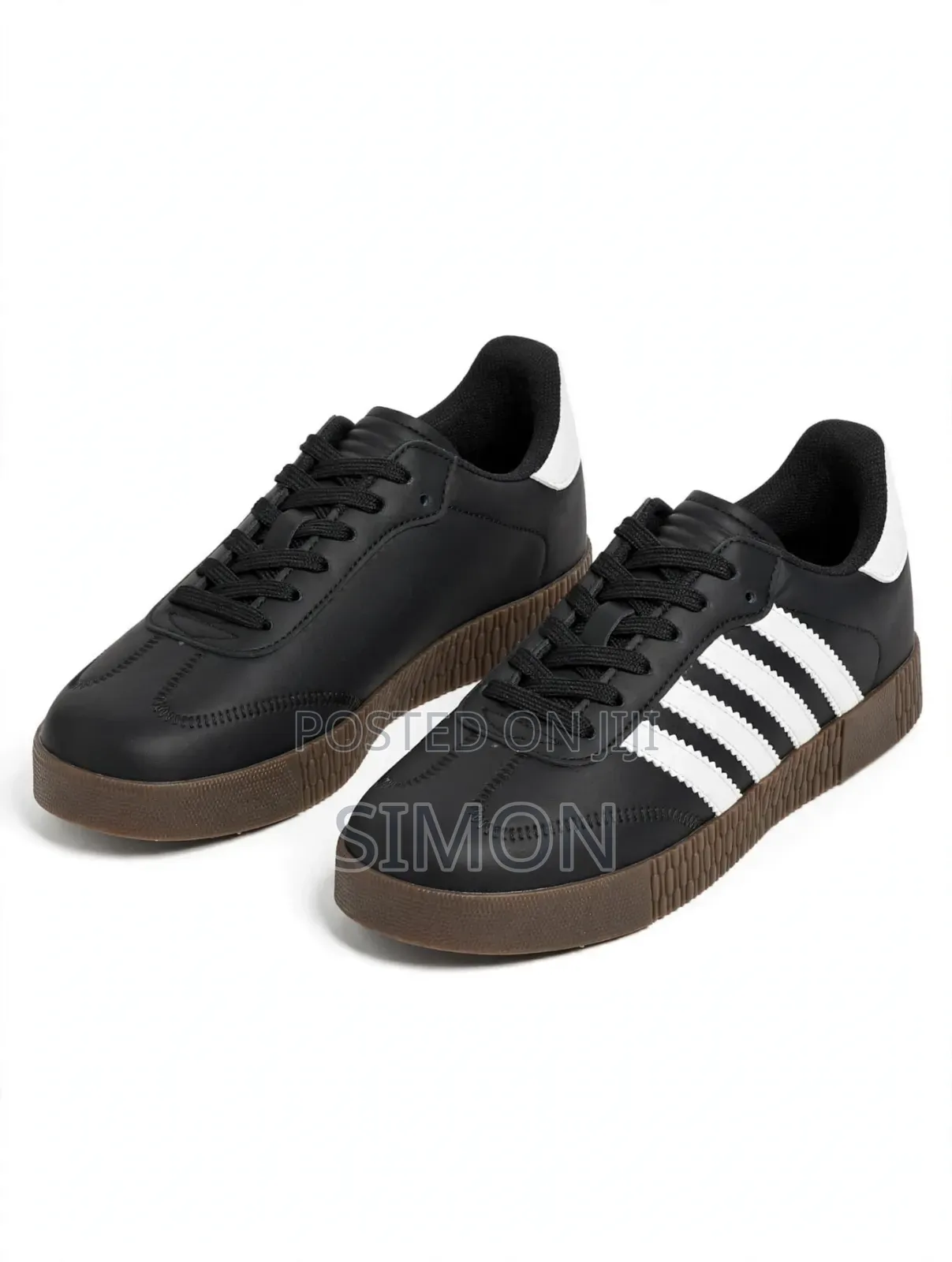 Samba Double Sole (White ) and Single Sole (Black)