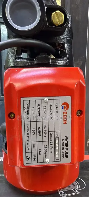 Edon QB-60 0.5HP Clean Water Peripheral Vortex Pump.