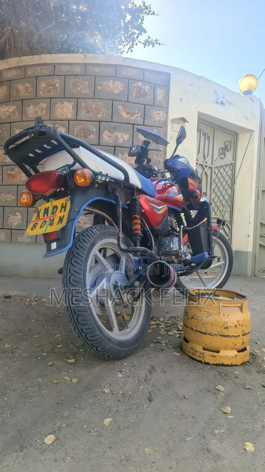 Bajaj Boxer 150 UG 2015 Red