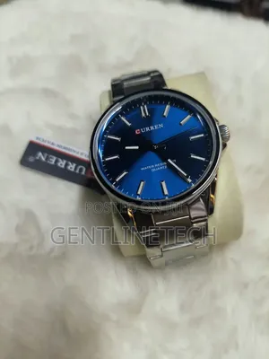 Curren C9090G Blue Face Wristwatch