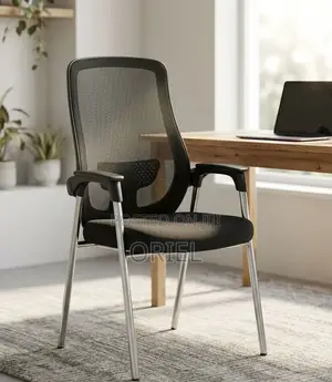Ergonomic Mesh Office Chair With Supportive Backrest for Work