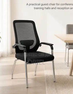 Ergonomic Mesh Office Chair With Supportive Backrest for Work