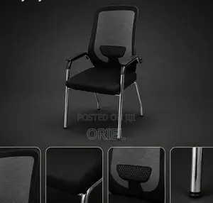 Ergonomic Mesh Office Chair With Supportive Backrest for Work