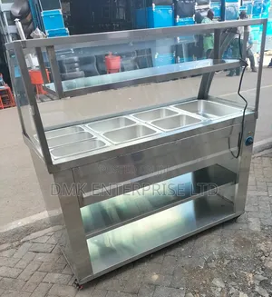 Stainless Steel Food Warmer and Display Counter