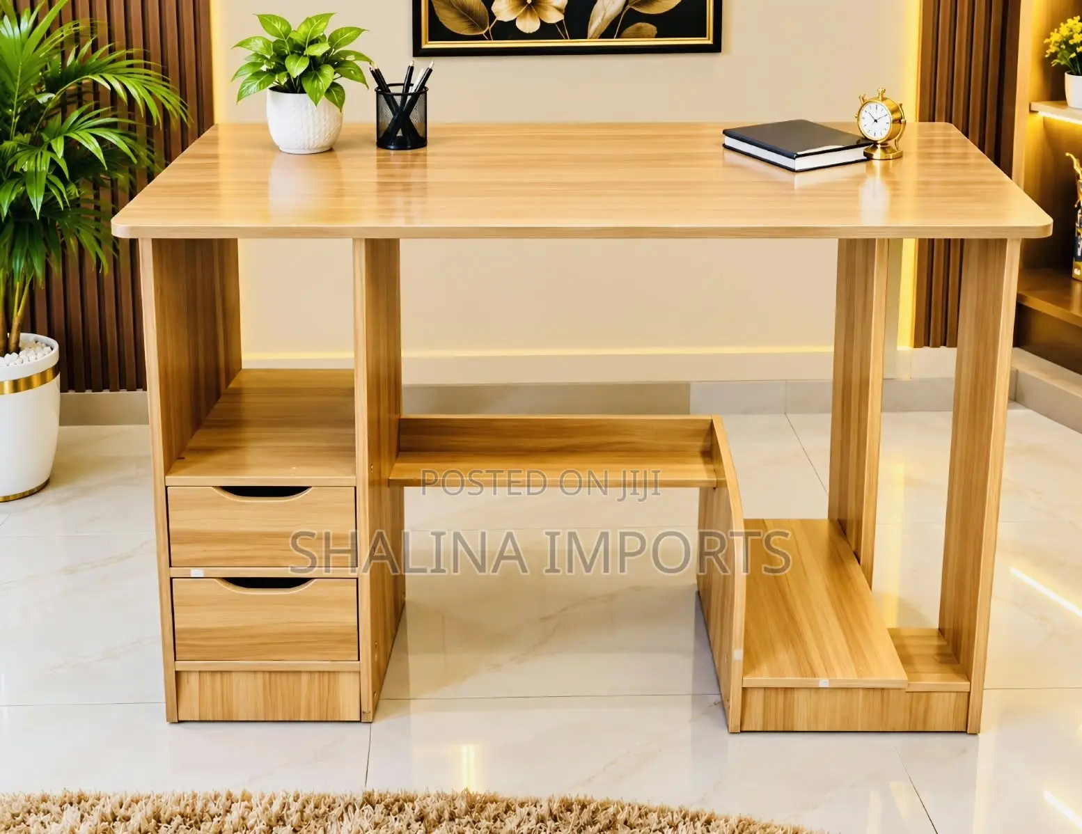 1M Imported Wooden Study & Computer Office Desk