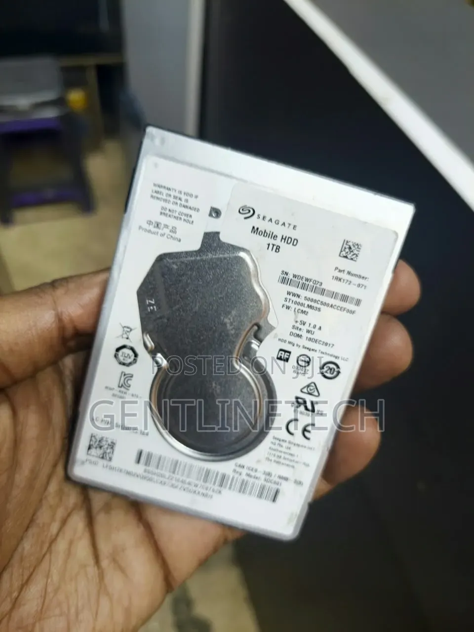 Seagate 1TB Laptop HDD