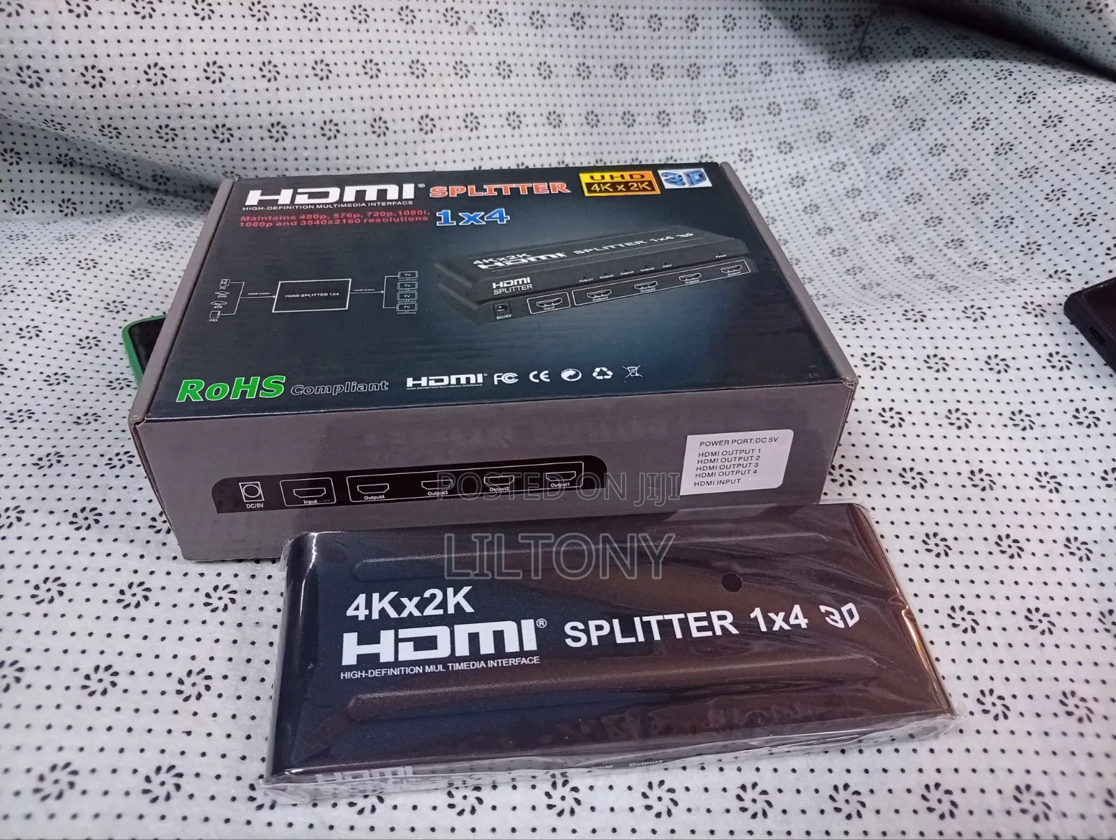 1x4 HDMI Splitter New 4K Display