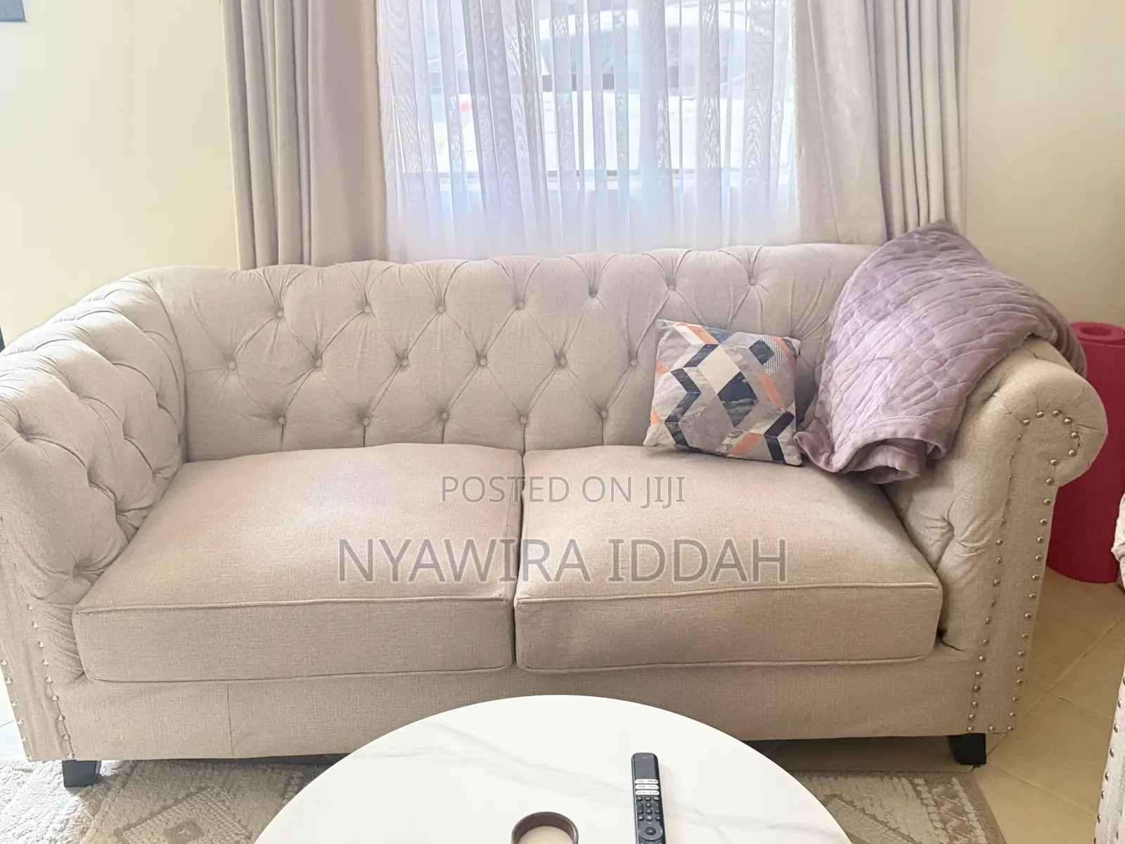 5-Seater Chesterfield Sofa Set Ready for Sale