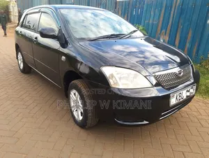 Toyota Corolla RunX 2006 Black